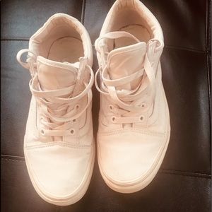 Dusty Rose color vans size 7 1/2